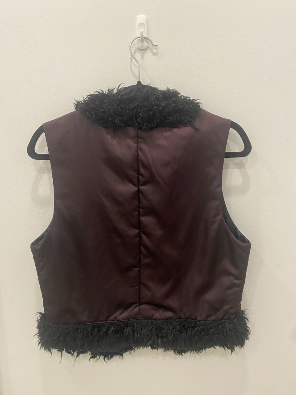 Zucca Vest - Purple with Black Trim - Picture 3 of 3